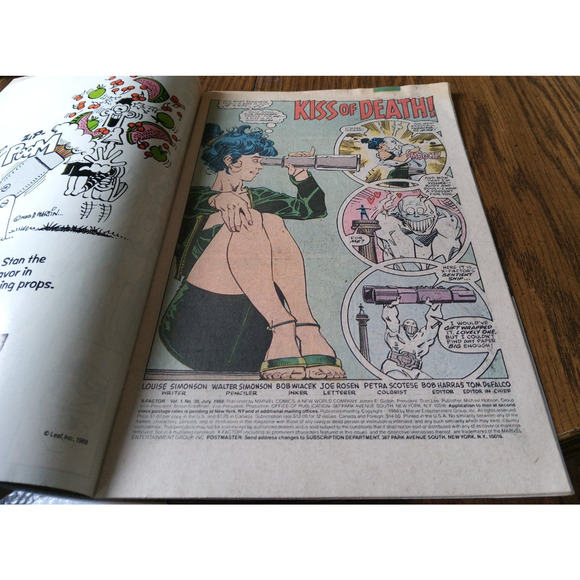 X-Factor #30 (July 1988 Marvel Comics) - Picture 3 of 3